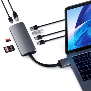 Šakotuvas USB Hub Satechi USB-C, 4K, HDMI