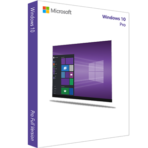 Operacinė sistema Microsoft Windows 10 Pro (DVD) EST