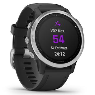Išmanusis laikrodis Garmin fēnix 6s Standard, GPS, Silver/Black