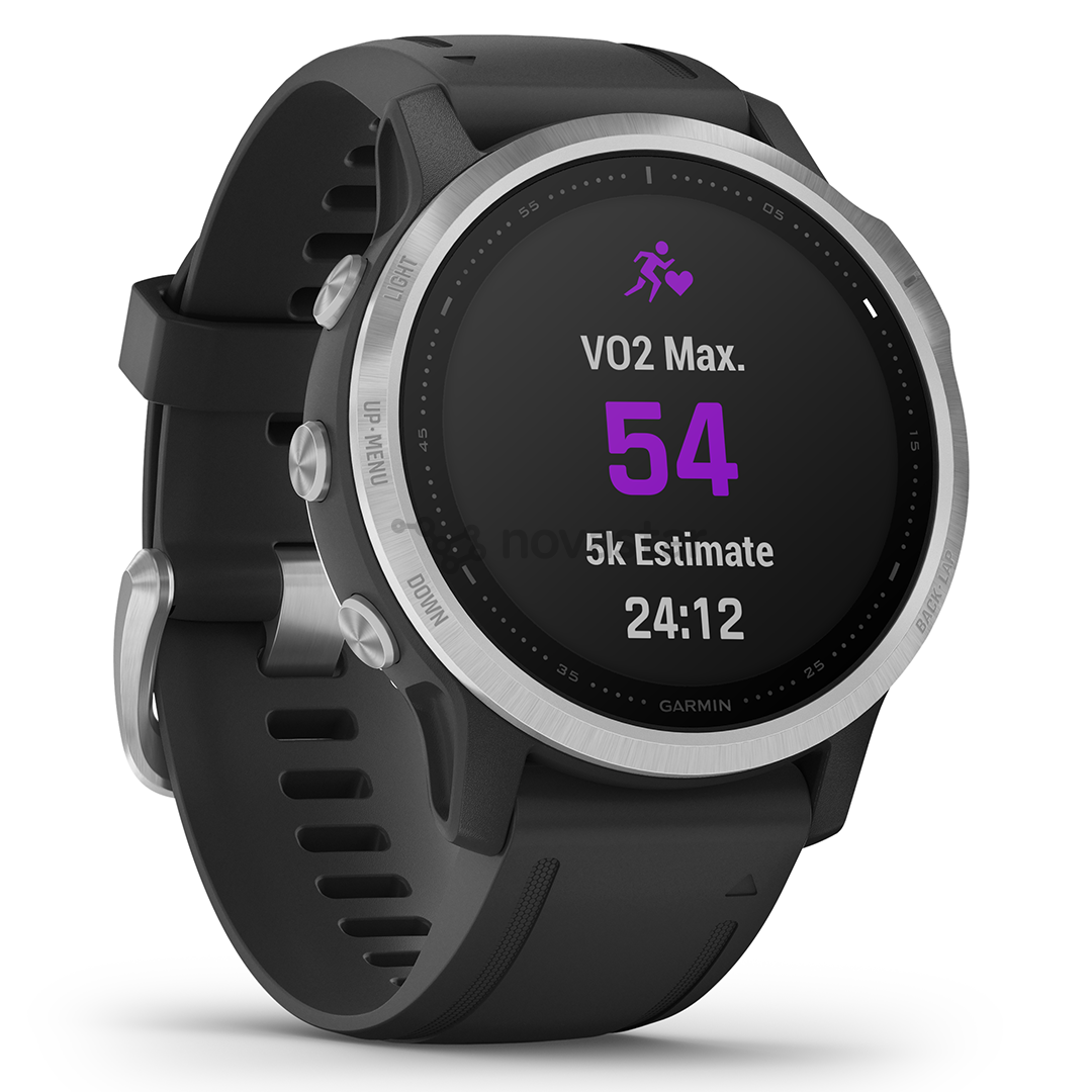 Išmanusis laikrodis Garmin fēnix 6s Standard, GPS, Silver/Black