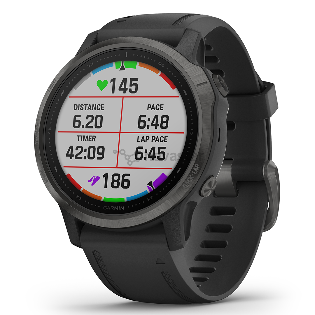 Išmanusis laikrodis Garmin fēnix 6s Pro, GPS, Black