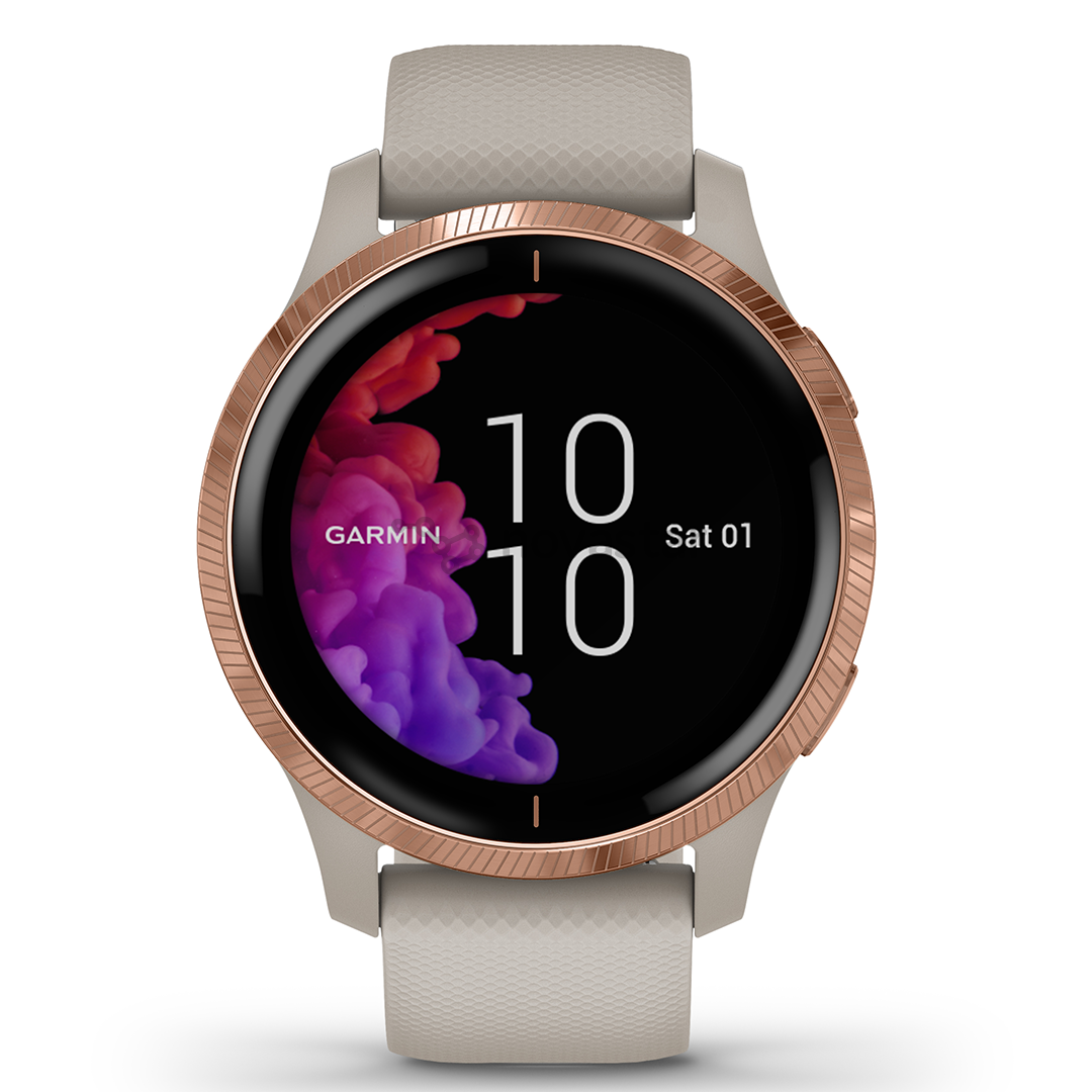 Išmanusis laikrodis Garmin Venu, Rose Gold/Lightsand