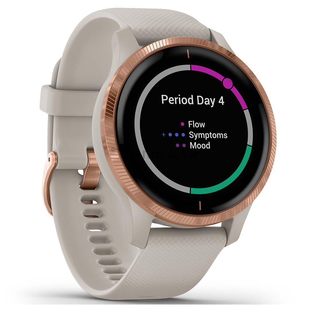 Išmanusis laikrodis Garmin Venu, Rose Gold/Lightsand