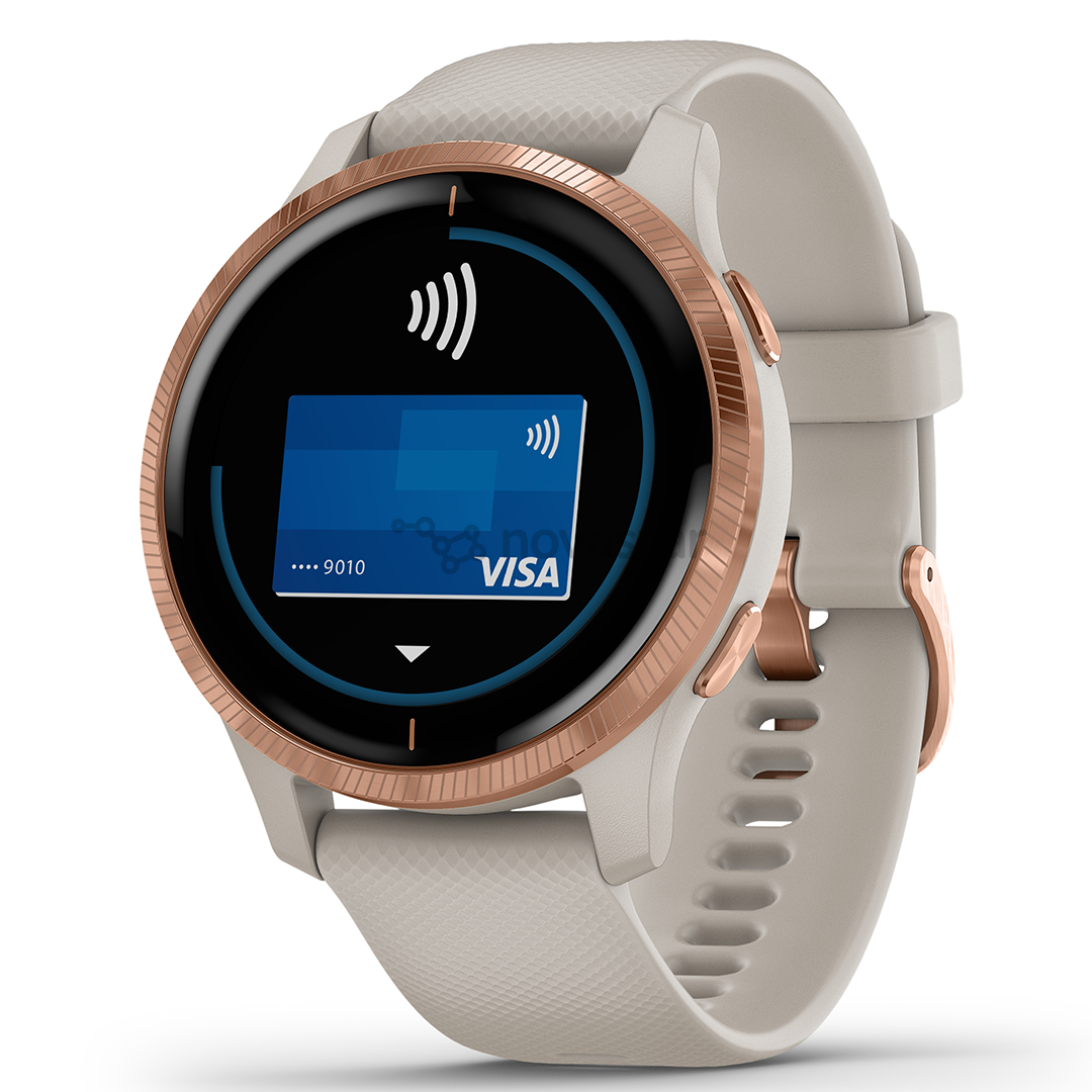 Išmanusis laikrodis Garmin Venu, Rose Gold/Lightsand