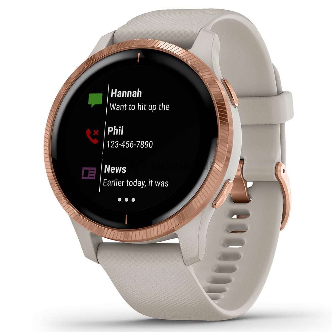 Išmanusis laikrodis Garmin Venu, Rose Gold/Lightsand