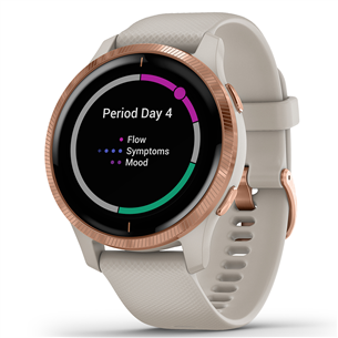 Išmanusis laikrodis Garmin Venu, Rose Gold/Lightsand