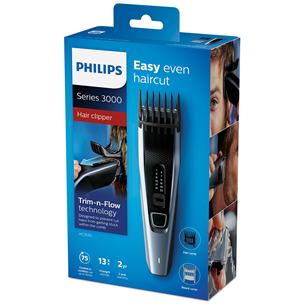 Philips 3000 Series, 0.5-23 mm, grey/black - Hair clipper