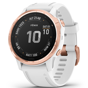 Išmanusis laikrodis Garmin fēnix 6s Pro, GPS, Rose Gold/White