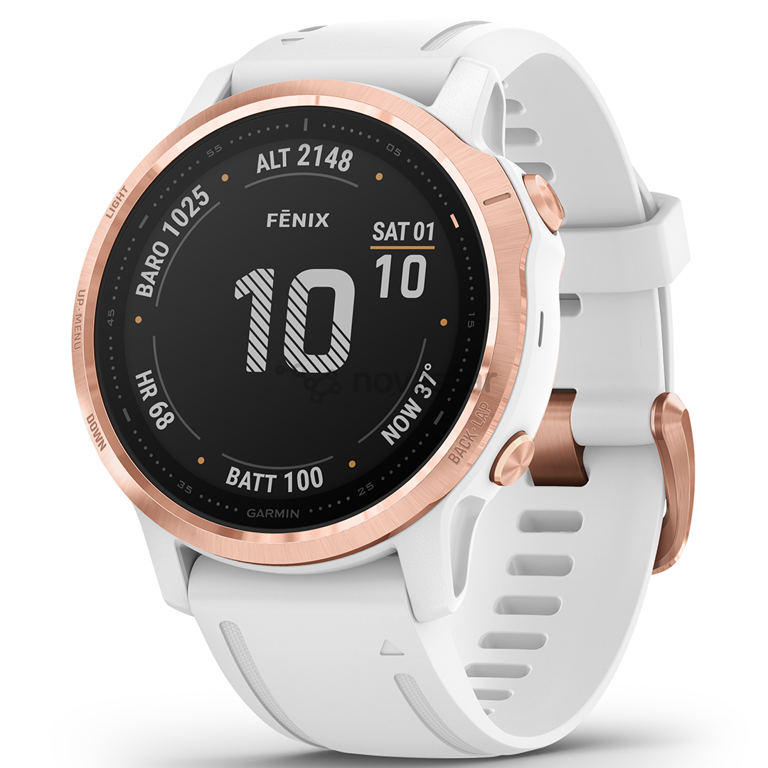 Išmanusis laikrodis Garmin fēnix 6s Pro, GPS, Rose Gold/White