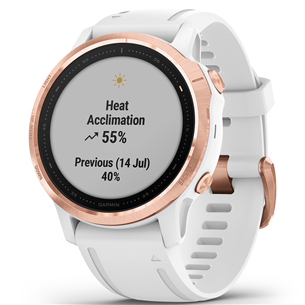 Išmanusis laikrodis Garmin fēnix 6s Pro, GPS, Rose Gold/White