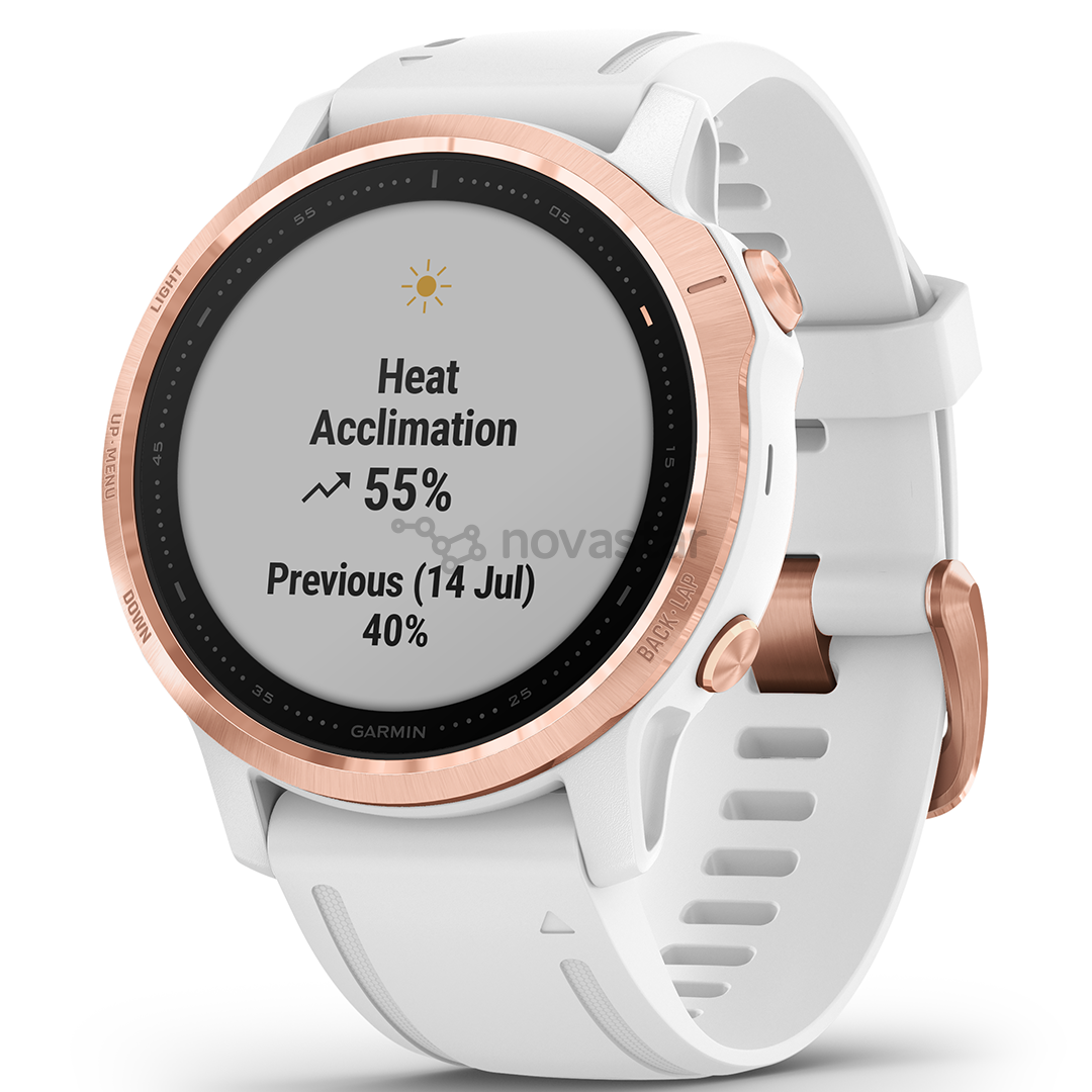 Išmanusis laikrodis Garmin fēnix 6s Pro, GPS, Rose Gold/White