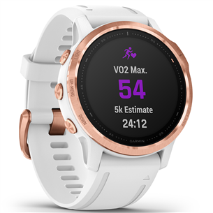 Išmanusis laikrodis Garmin fēnix 6s Pro, GPS, Rose Gold/White