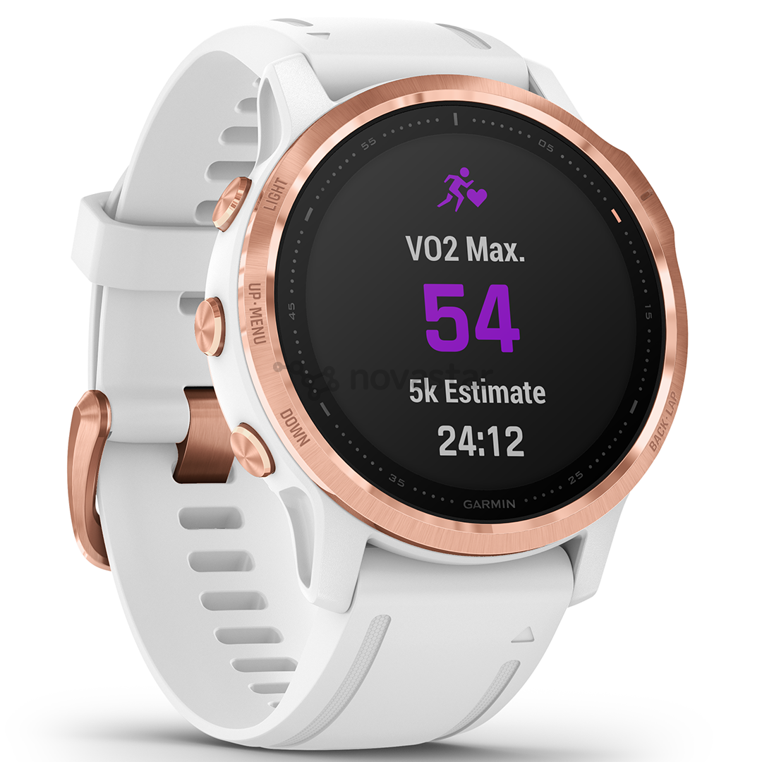 Išmanusis laikrodis Garmin fēnix 6s Pro, GPS, Rose Gold/White