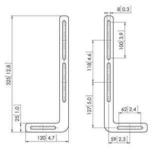 Sound Bar Mount Vogel's SOUND 1250