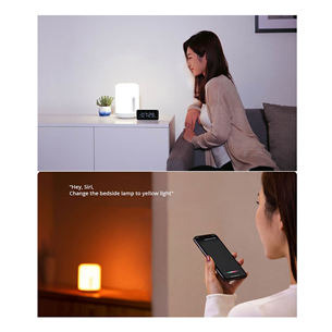 Xiaomi Mi Bedside Lamp 2, HomeKit, белый - Умный светильник