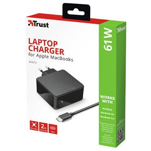 Adapteris Trust Maxo Apple MacBook USB-C 61W