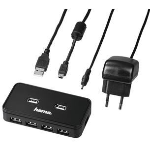 Adapteris USB Hama 7, USB 2.0