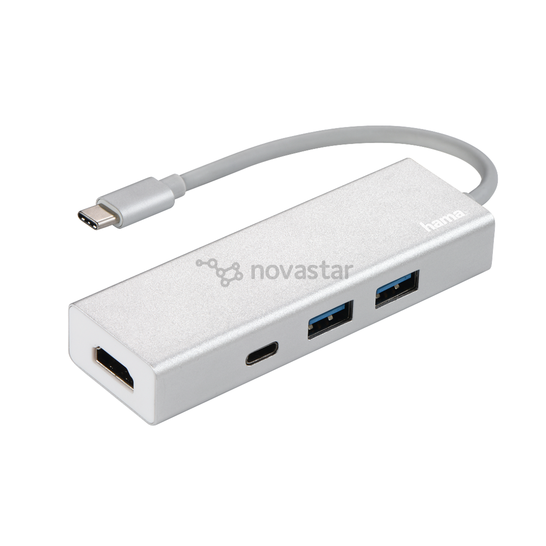 Adapteris Hama, USB-C 2, USB 3.1, USB-C, HDMI