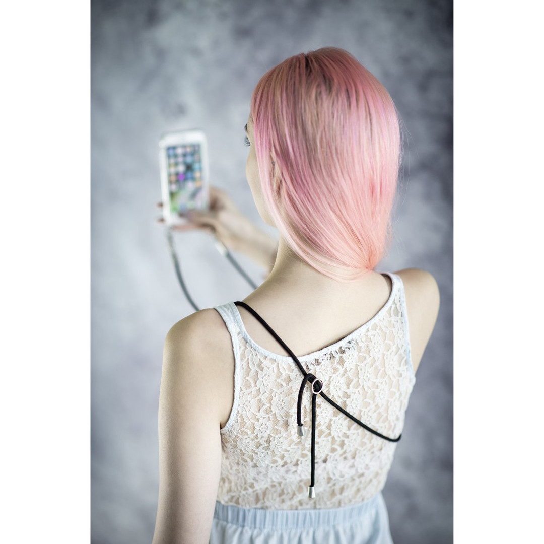 Dėklas Hama Cross Body Samsung Galaxy A40, Skaidrus