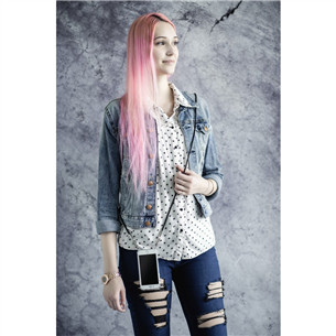 Dėklas Hama Cross Body Samsung Galaxy A40, Skaidrus