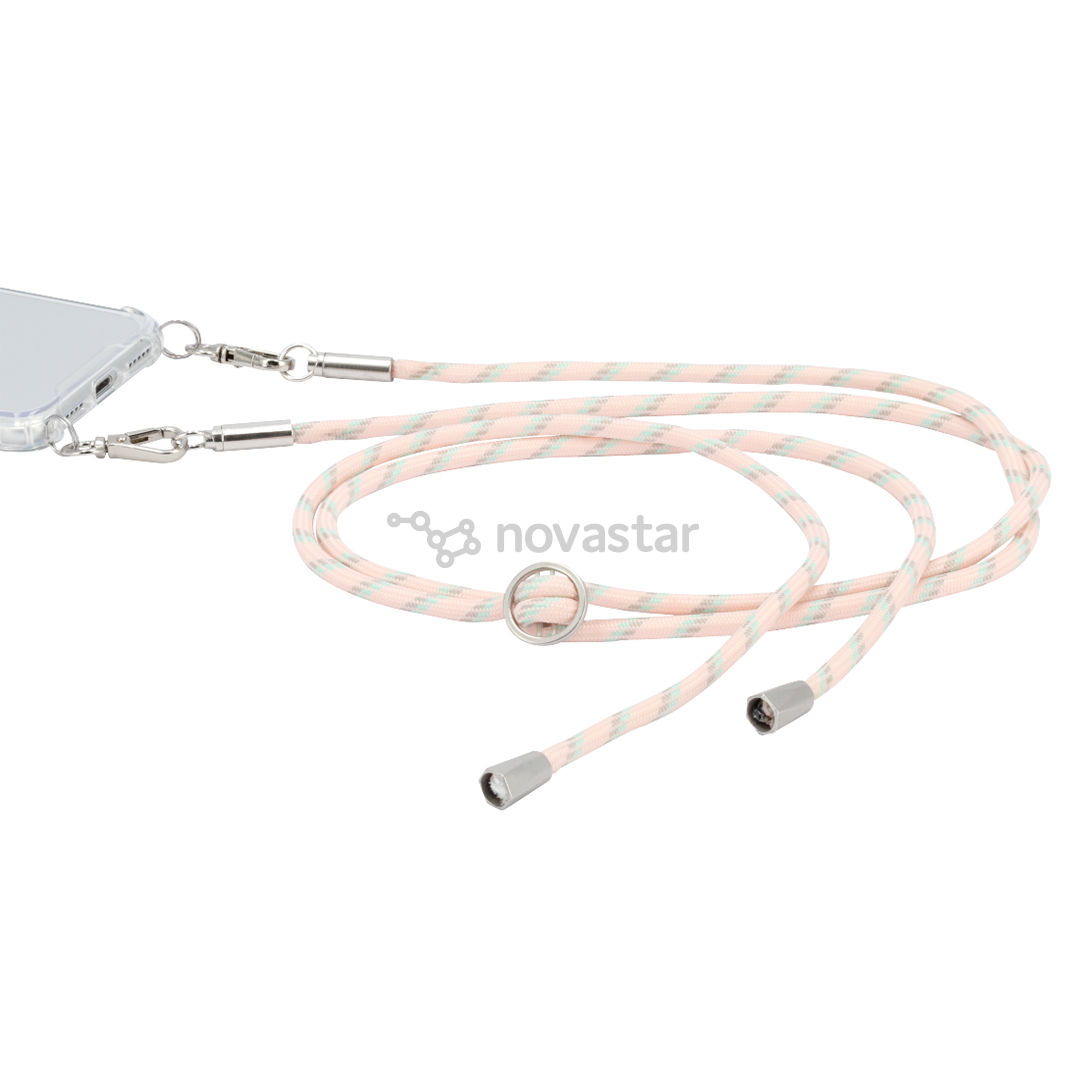 Virvelė dėkliukui Hama Cross Body Strap, Rožinė/Žalsva