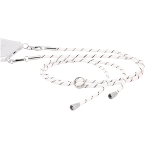 Virvelė dėkliukui Hama Cross Body Strap, Balta/Juoda