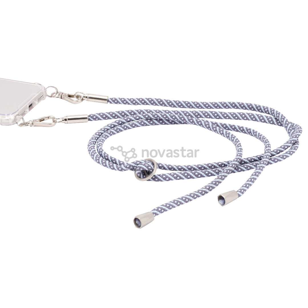 Virvelė dėkliukui Hama Cross Body Strap, Pilka/Balta