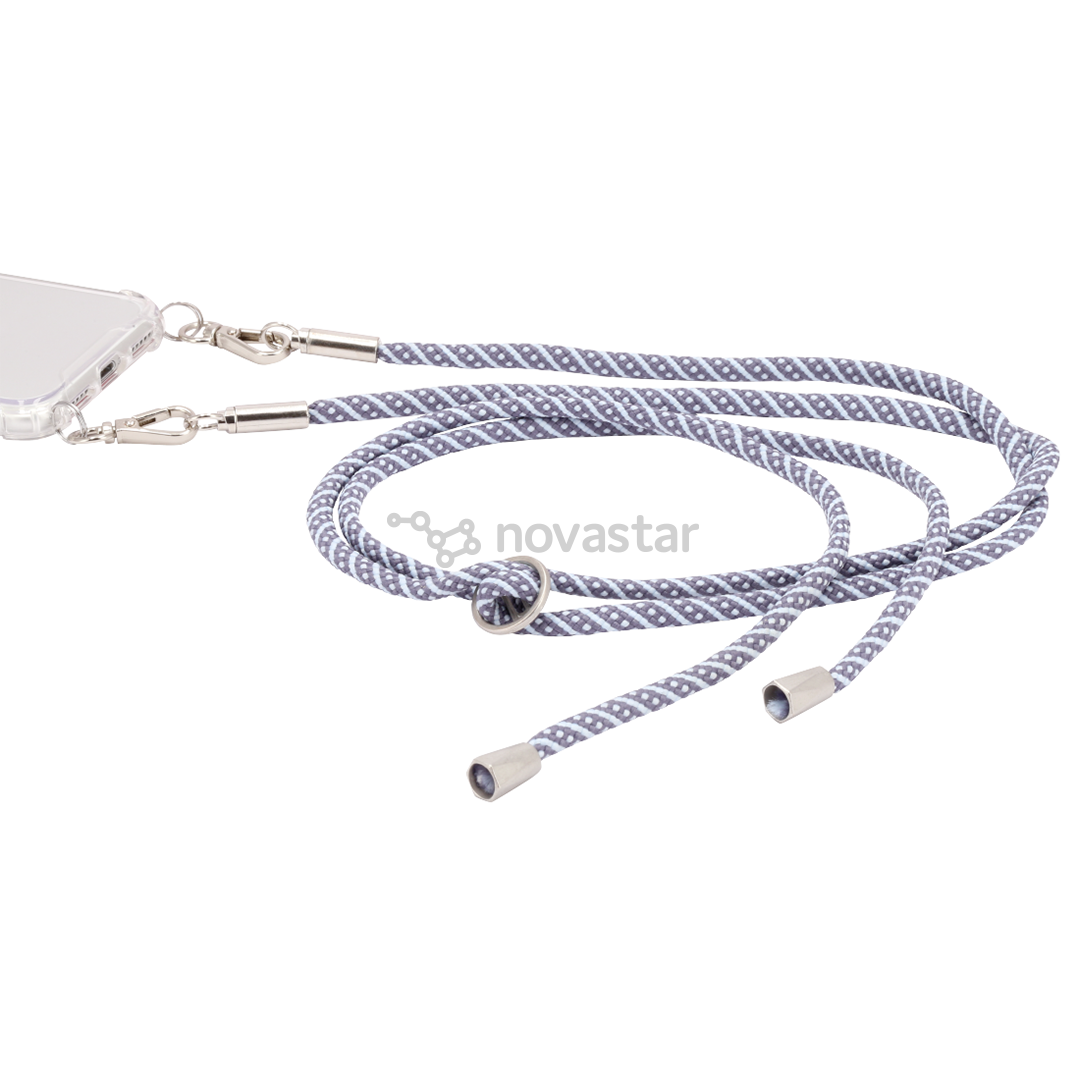 Virvelė dėkliukui Hama Cross Body Strap, Pilka/Balta
