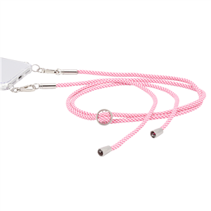 Virvelė dėkliukui Hama Cross Body Strap, Rožinė/Balta