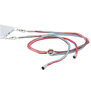 Virvelė dėkliukui Hama Cross Body Strap, Mėlyna/Raudona