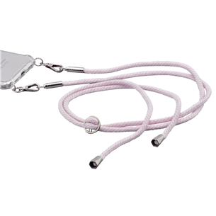 Virvelė dėkliukui Hama Cross Body Strap, Balta/Rožinė