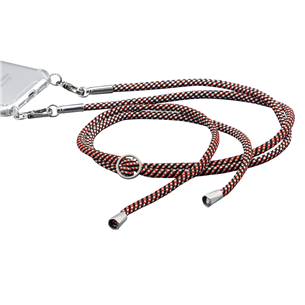Virvelė dėkliukui Hama Cross Body Strap, Juoda/Raudona/Balta