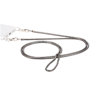 Grandinėlė dėkliukui Hama Cross Body Strap, Sidabrinė