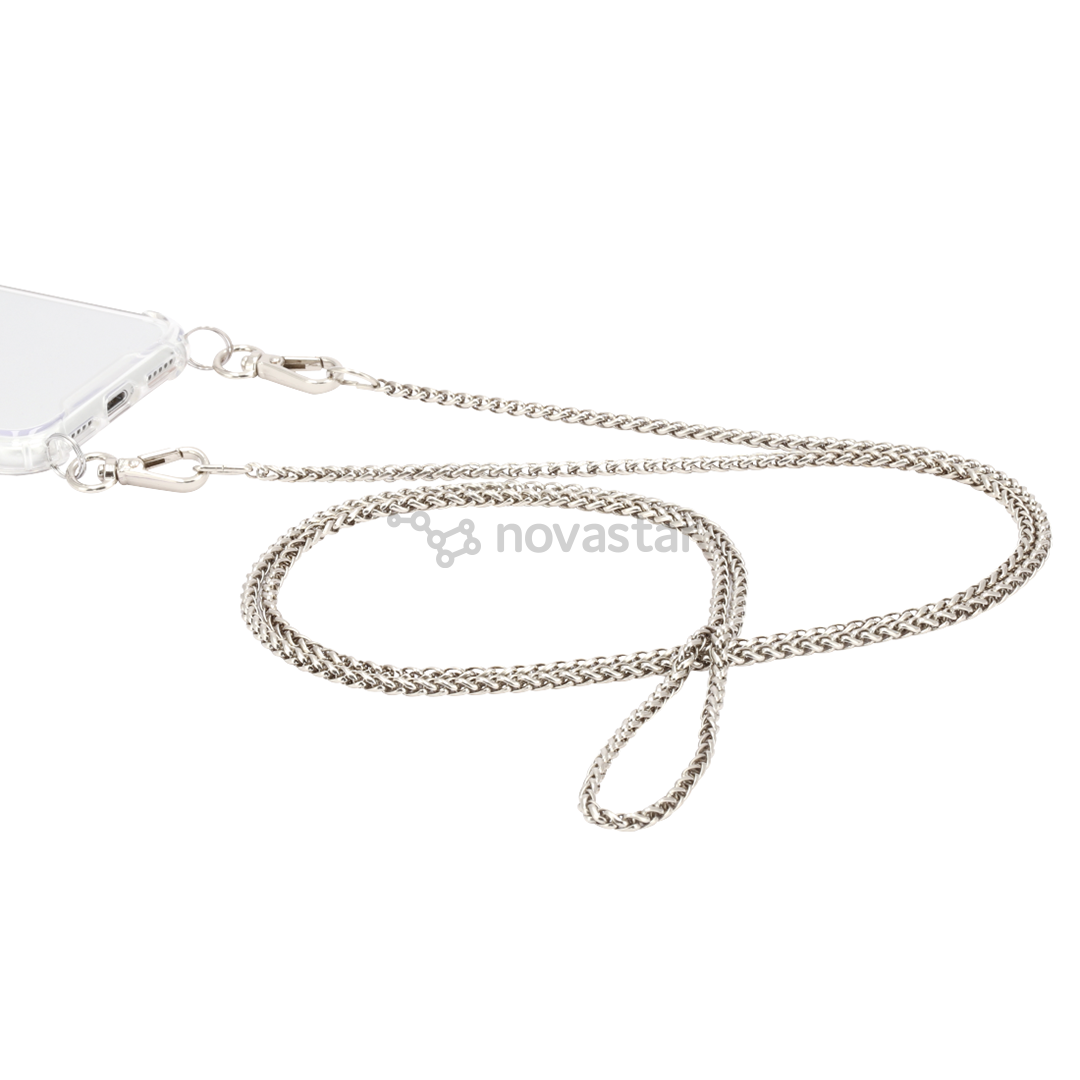 Grandinėlė dėkliukui Hama Cross Body Strap, Sidabrinė
