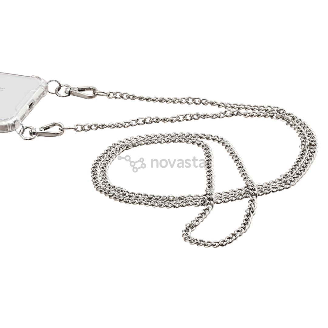 Grandinėlė dėkliukui Hama Cross Body Strap, Sidabrinė