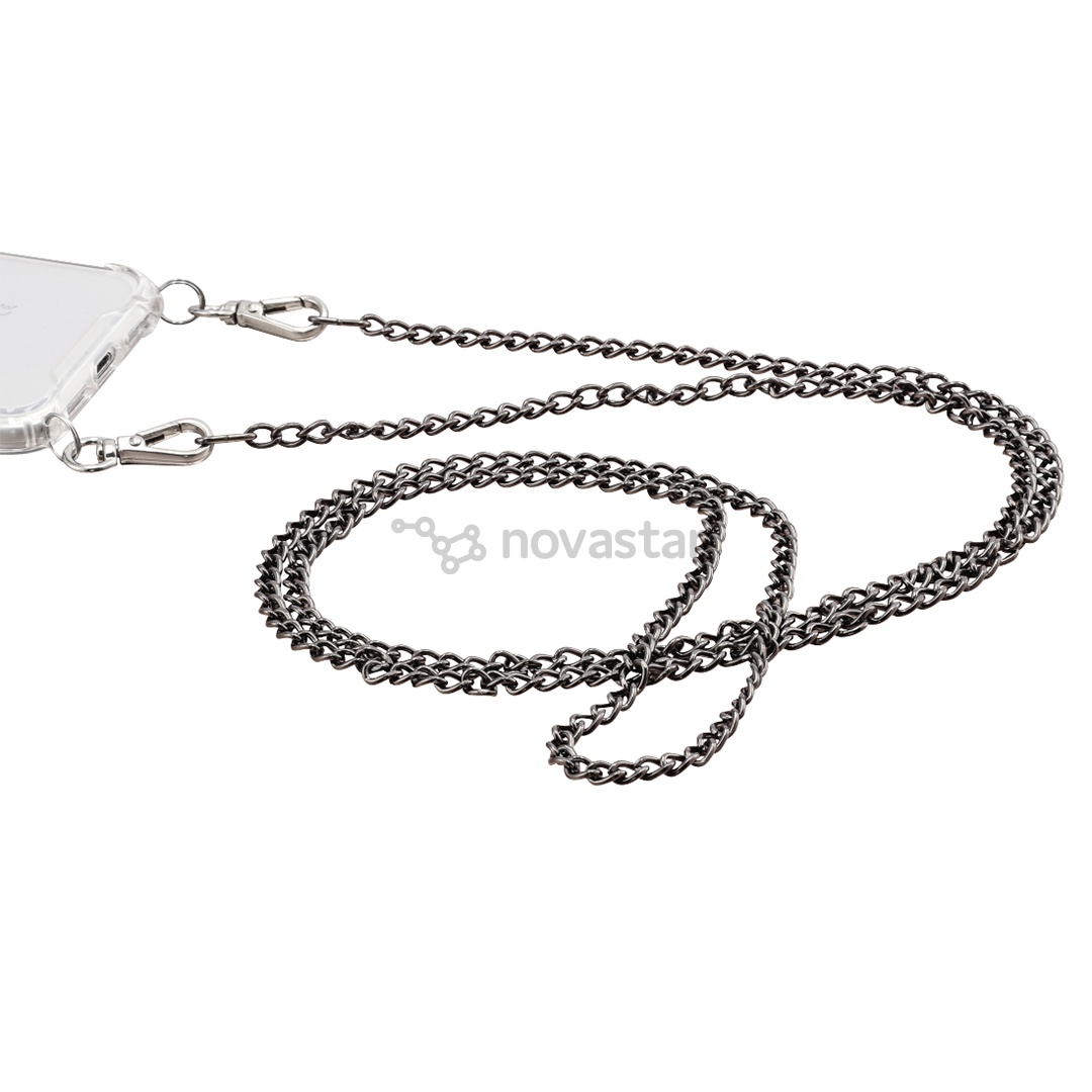 Grandinėlė dėkliukui Hama Cross Body Strap, Juoda