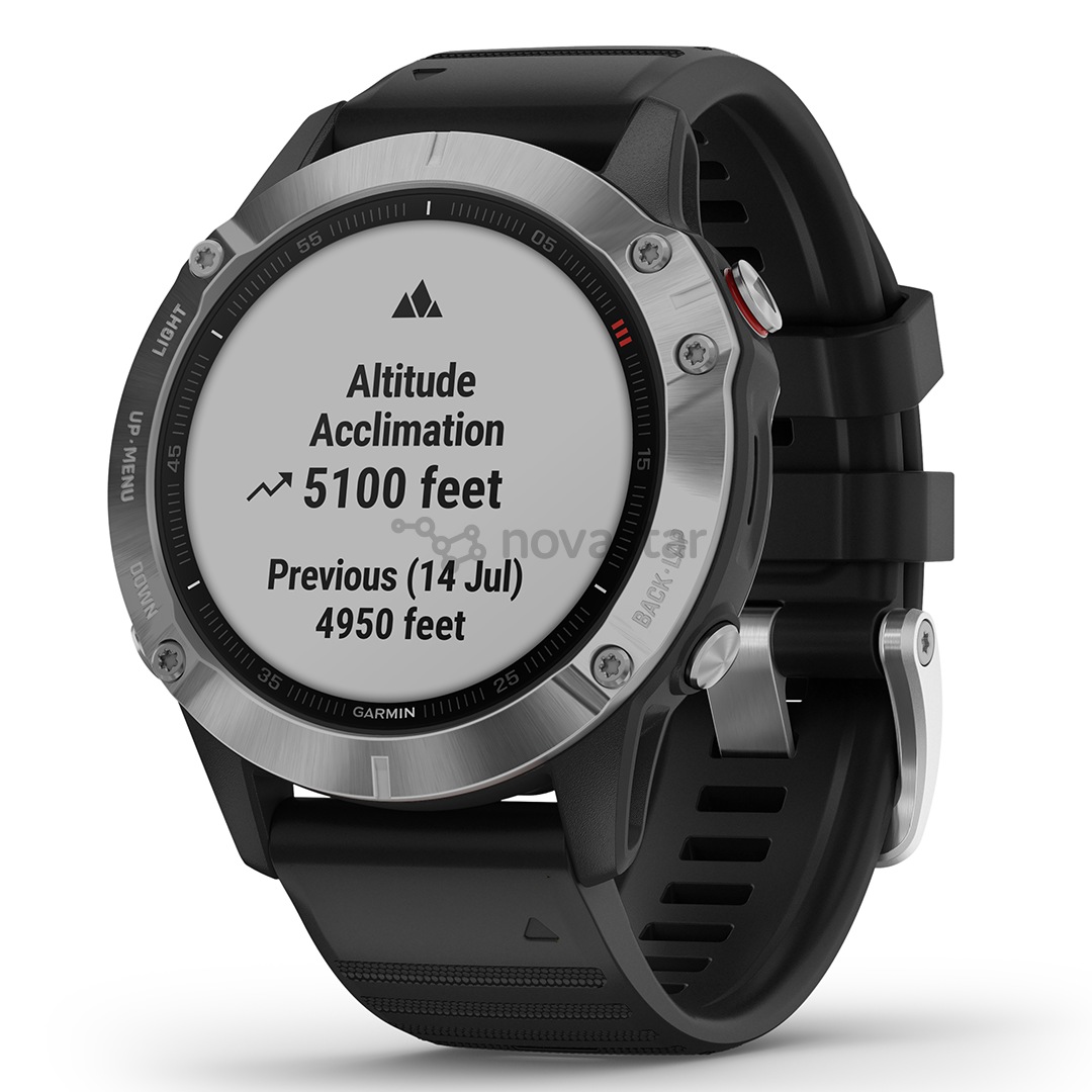 Išmanusis laikrodis Garmin fēnix 6s Standard, GPS, Silver/Black
