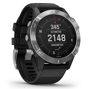 Išmanusis laikrodis Garmin fēnix 6s Standard, GPS, Silver/Black