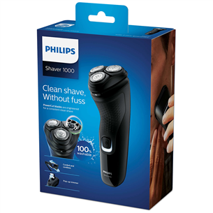 Philips Series 1000, черный - Бритва