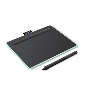 Wacom Intuos S Bluetooth, черный/зеленый - Графический планшет