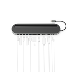 Jungčių stotelė Hama 12-in-1 USB-C