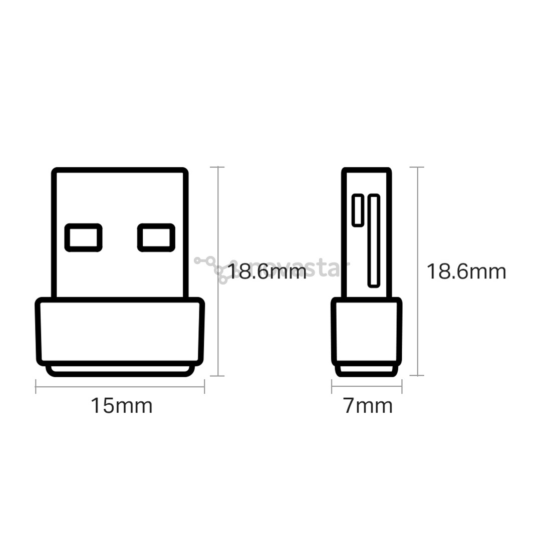 USB Wi-Fi adapter TP-Link AC600 T2U Nano