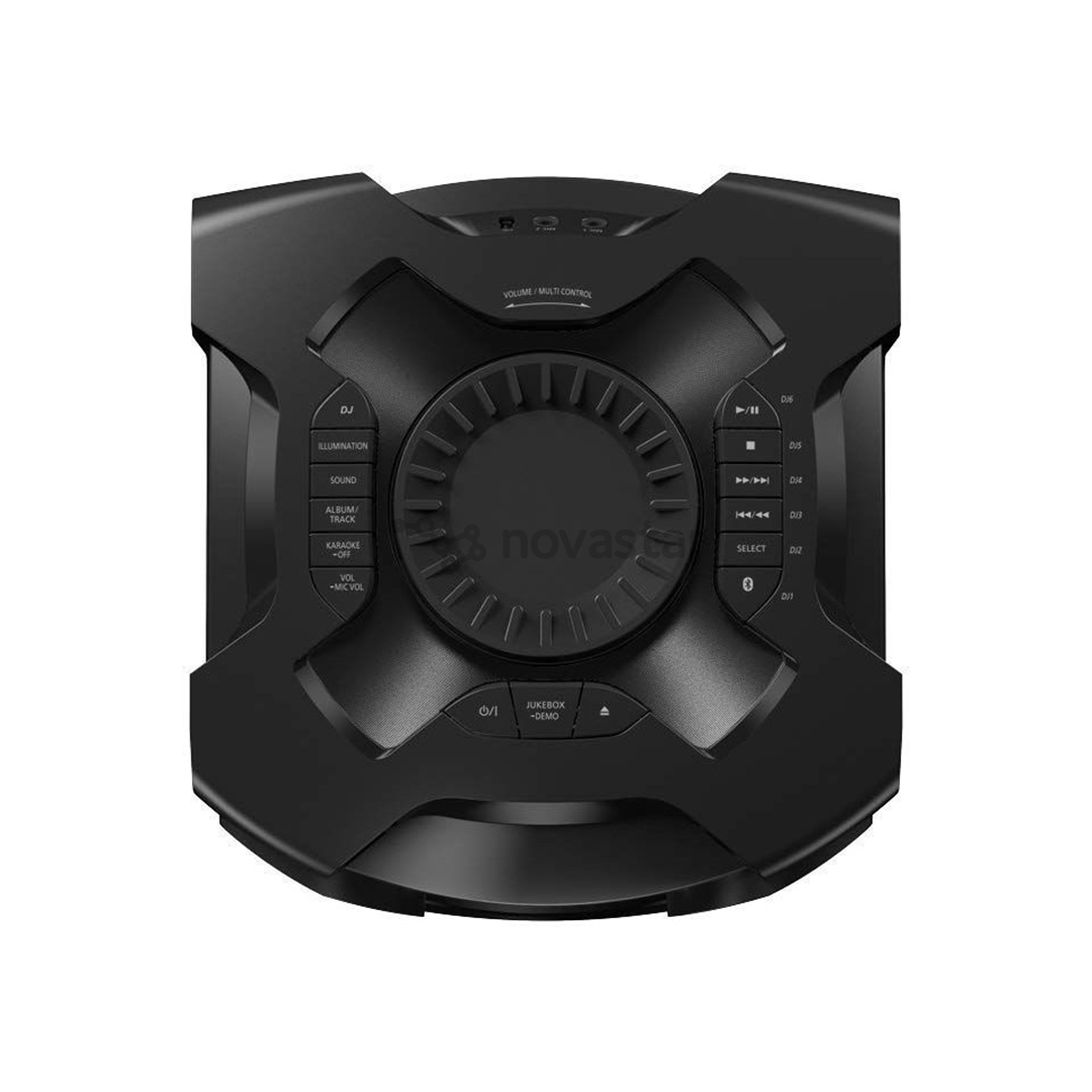 Muzikinis centras Panasonic TMAX 10, BT, 300W, Juodas
