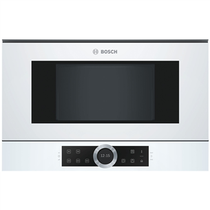 Bosch, 21 L, 900 W, white - Built-in Microwave Oven