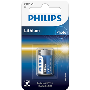 Philips, CR2, 3 В - Батарейка для фотокамеры