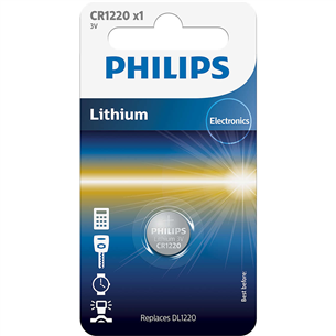 Elementai Philips CR1220 Lithium 3 V (12.0 x 2.0) CR1220/00B