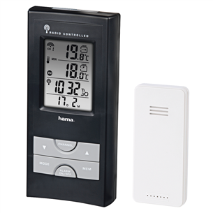 Hama EWS-165, black - Weather station 00186313