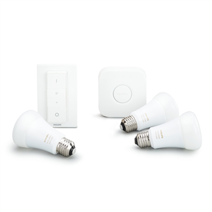 Rinkinys Philips Hue White and Color Ambience E27 x 3