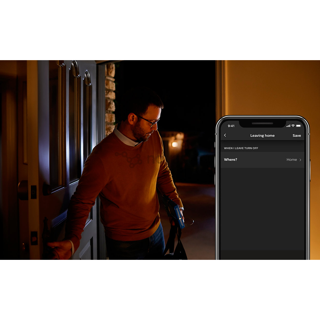 Rinkinys Philips Hue White and Color Ambience E27 x 3