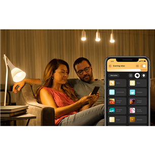Rinkinys Philips Hue White and Color Ambience E27 x 3